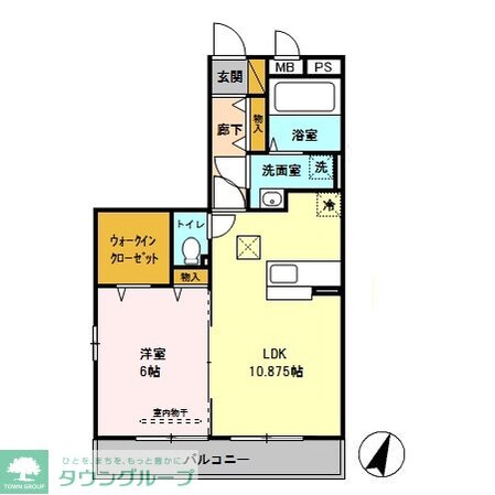 サン・クレストコートの物件間取画像